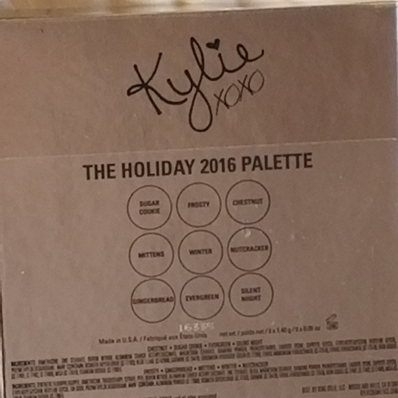 Kylie Cosmetics Holiday Edition 2016 Kyshadow - Picture 5 of 5